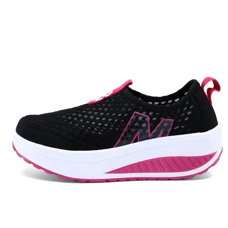 3308 New Summer Women's Rocking Shoes Thick-Soled Platform Shoes Mesh Breathable Sports Casual Shoes Women's Lightweight 3308 - Image 28