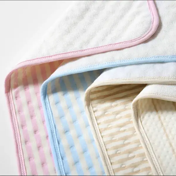 Baby Colored Cotton Diaper Pads Waterproof Washable