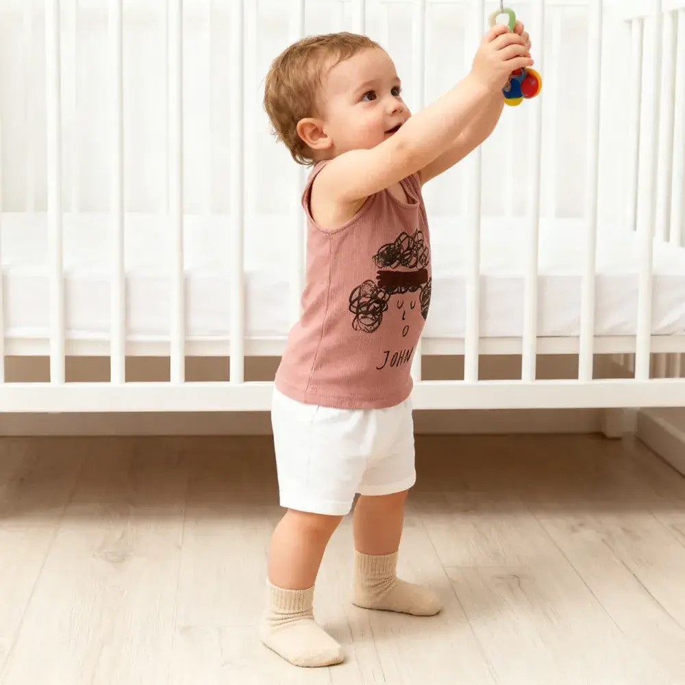 Kids Sleeveless T-Shirt Red 9/10 Boys - Image 5