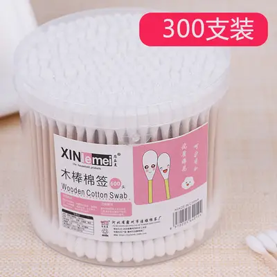Double Headed Wooden Cotton Swabs 100 PCS - Image 8