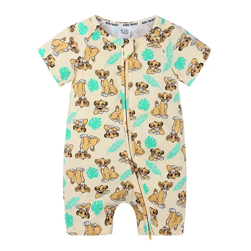 Baby Floral Cotton Shorts Set for Newborns