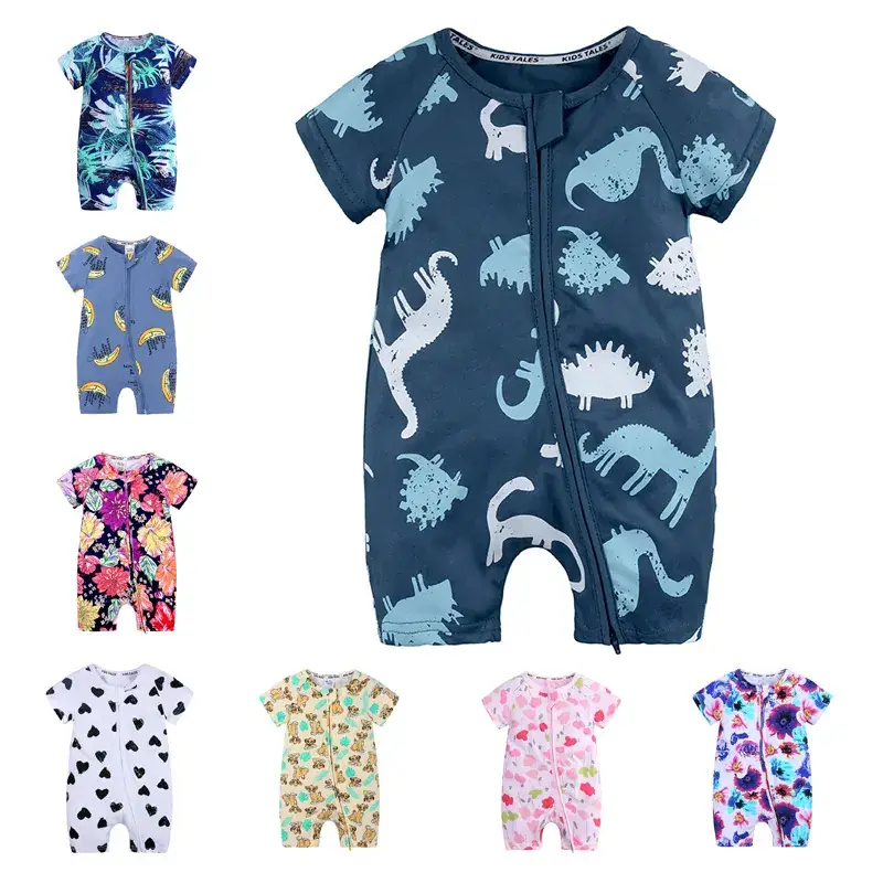 Baby Floral Cotton Shorts Set for Newborns