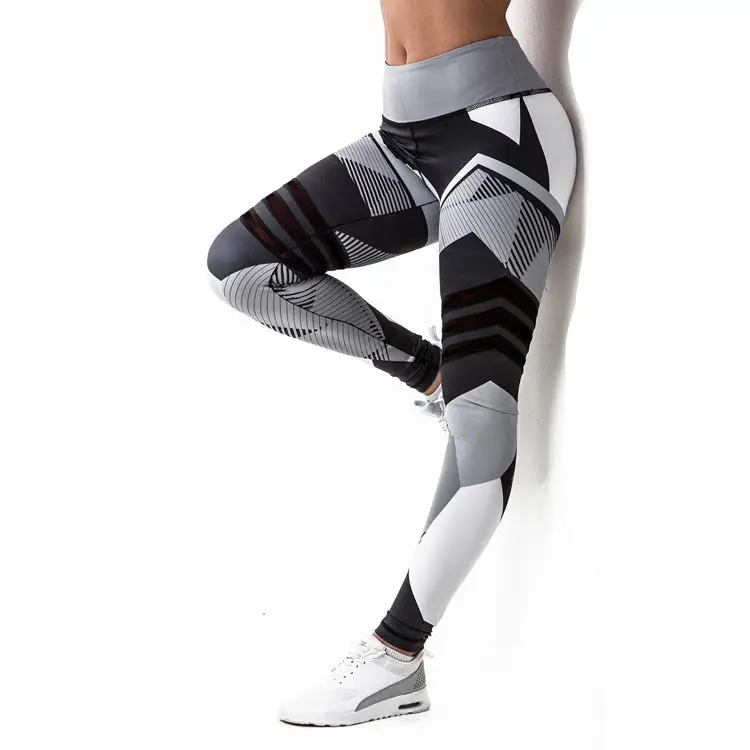 Crossbody Yoga Leggings with Hip Lifting Design - Image 6