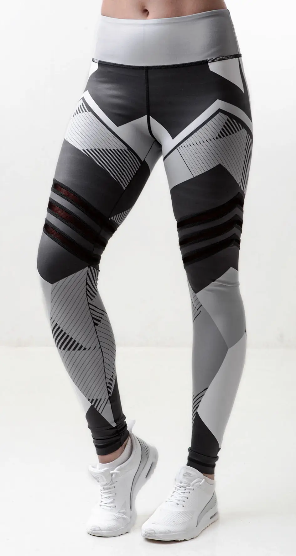 Crossbody Yoga Leggings with Hip Lifting Design — feature 15