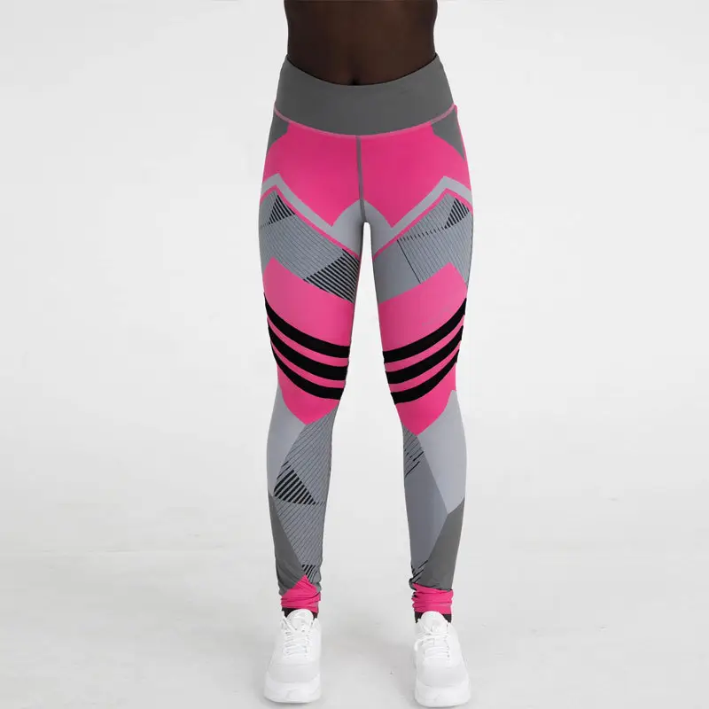 Crossbody Yoga Leggings with Hip Lifting Design - Image 2