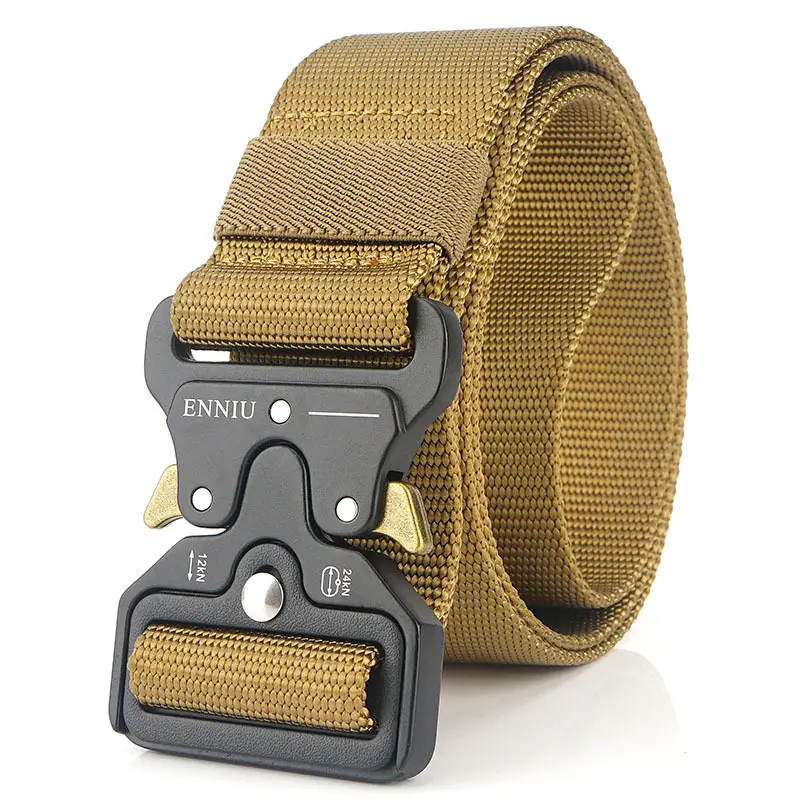 ENNIU Camo Tactical Belt Multifunctional Nylon Outdoor Training Belt - Image 2