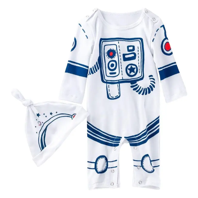 Baby Astronaut Suit 0-2Yr Long Sleeve Climbing Photo Suit