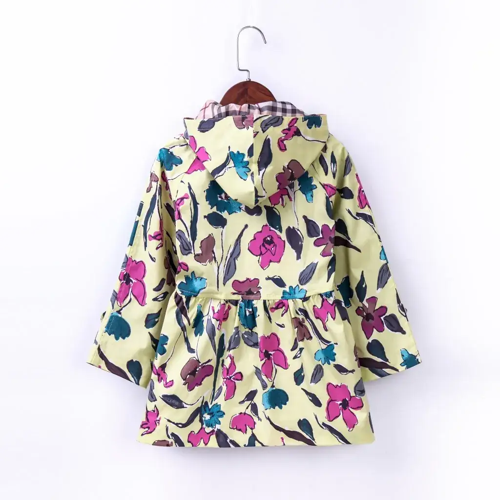风衣-浅黄色花朵 (2)