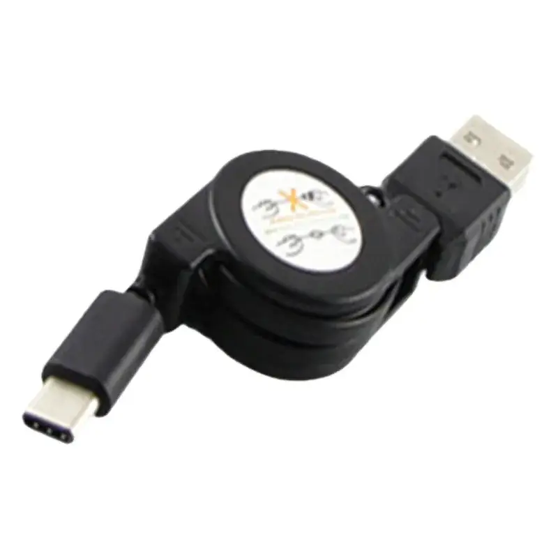 Stretchable USB-C Charging Cable 0.8m