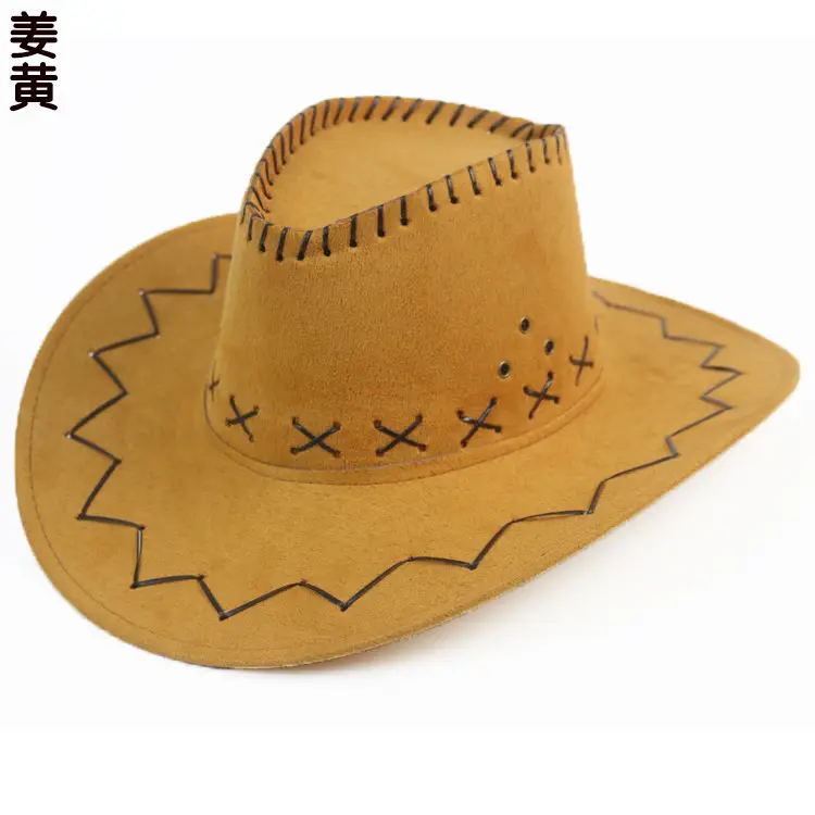 American Western Denim Sun Hat Big Brim Anti-UV - Image 2