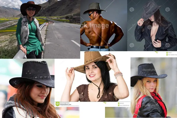 American Western Denim Sun Hat Big Brim Anti-UV — feature 2