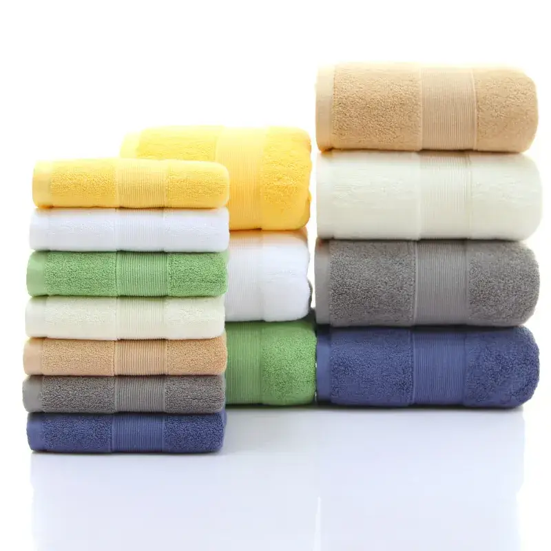 Pure Cotton Bath Towel 650g Thickened Super Soft - Image 9