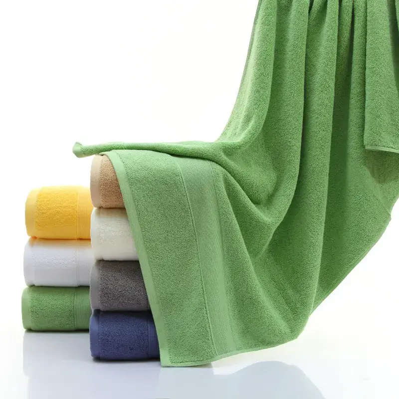 Pure Cotton Bath Towel 650g Thickened Super Soft - Image 10
