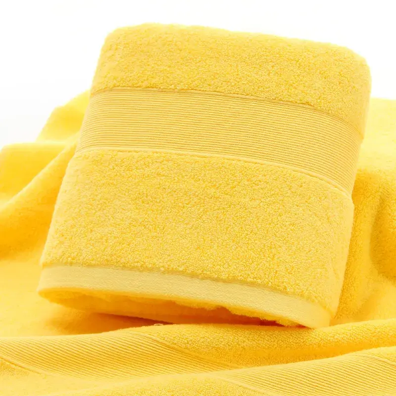 Pure Cotton Bath Towel 650g Thickened Super Soft - Image 2