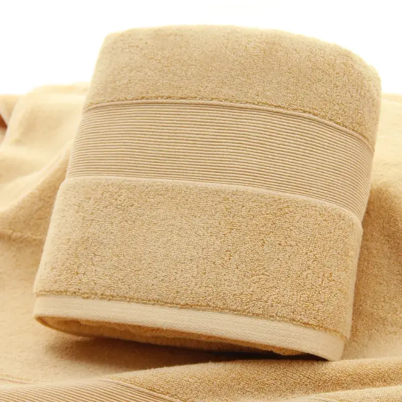Pure Cotton Bath Towel 650g Thickened Super Soft - Image 4