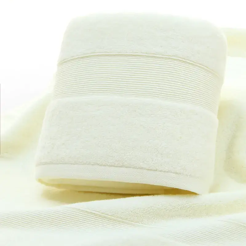 Pure Cotton Bath Towel 650g Thickened Super Soft - Image 5