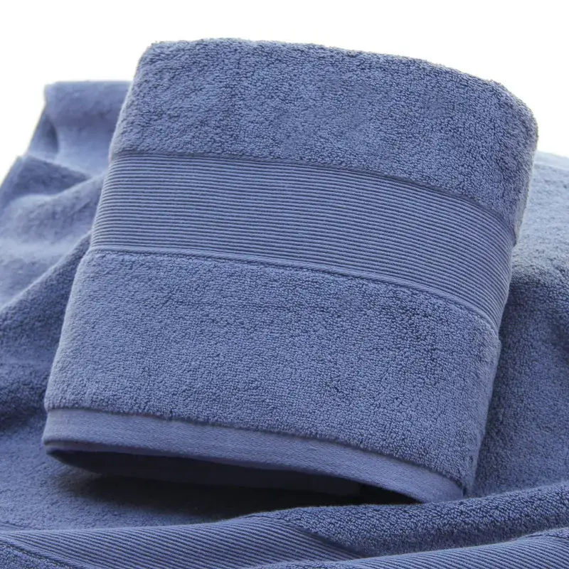 Pure Cotton Bath Towel 650g Thickened Super Soft - Image 6