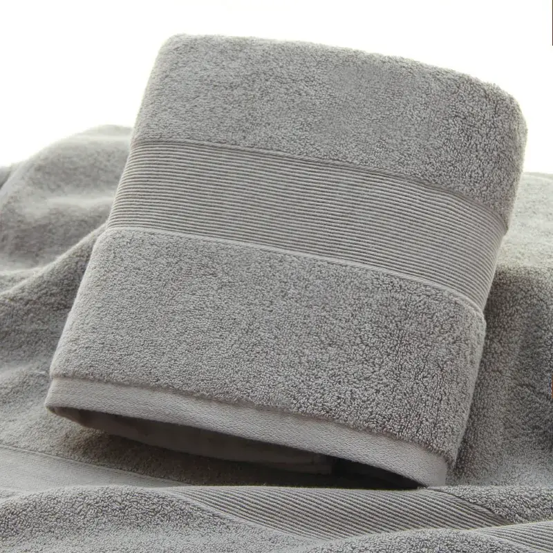 Pure Cotton Bath Towel 650g Thickened Super Soft - Image 7