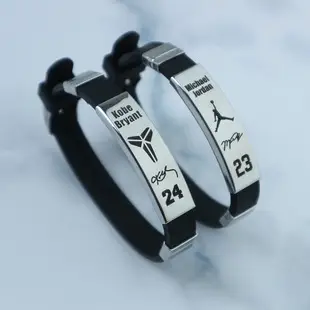 Classic Titanium Steel Silicone Bracelet Black Small — feature 7