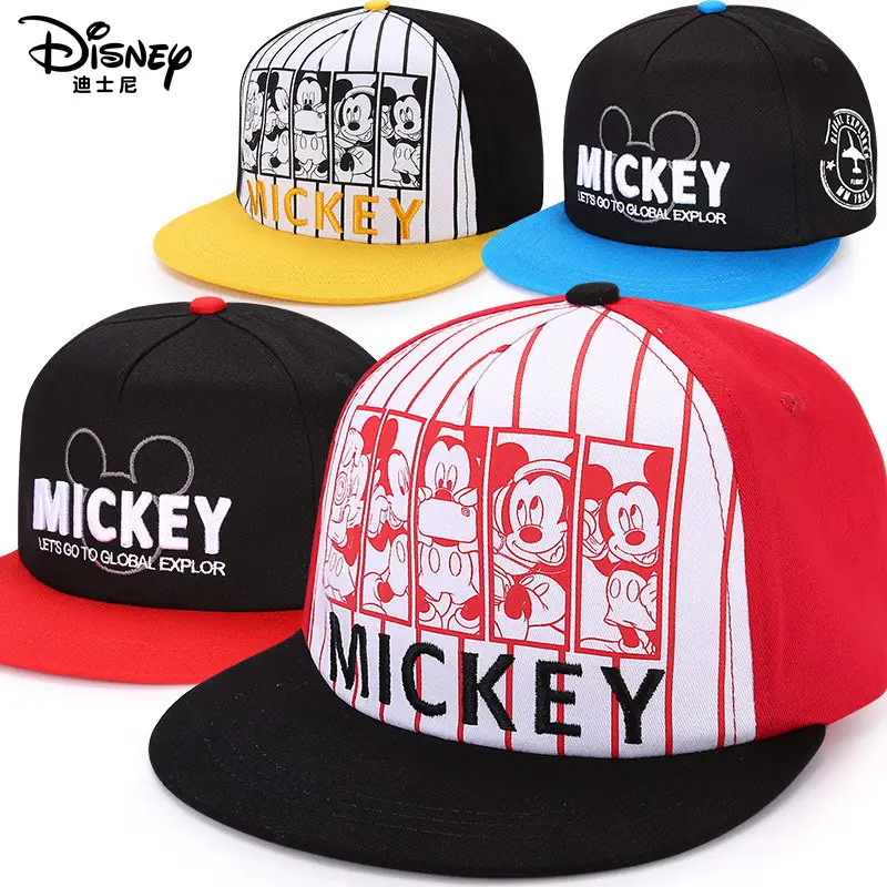 Disney Mickey Hat Kids Spring Autumn Korean Wave Sunshade Baseball Cap