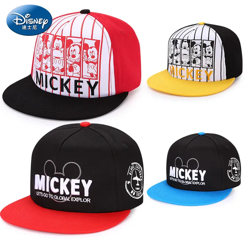 Disney Mickey Hat Kids Spring Autumn Korean Wave Sunshade Baseball Cap