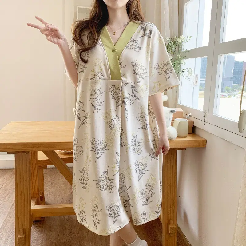 Spring Moon Cartoon Dress Large Size Pajamas