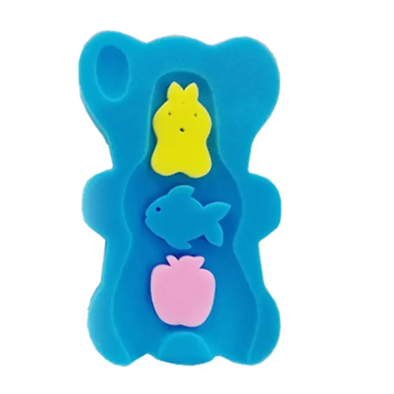 Baby Bath Rack Non-Slip Sponge Mat for Newborns - Image 3