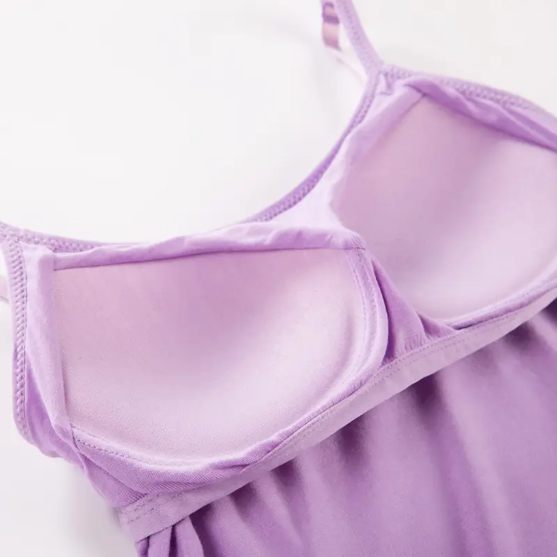 Women's Grey Wire-Free Camisole with Chest Pads - Image 12