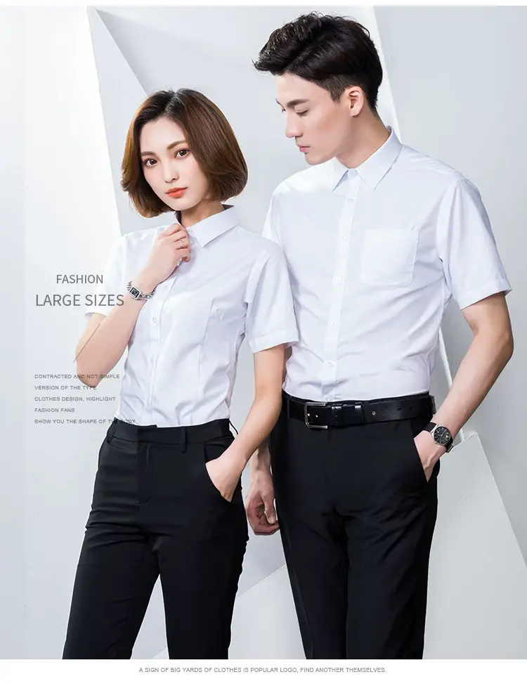 Men Light Blue Short Sleeve Shirt AD02 — feature 30