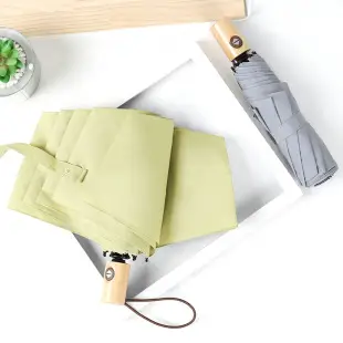 Korean Dual-use Sun Umbrella Women Pink White — feature 11