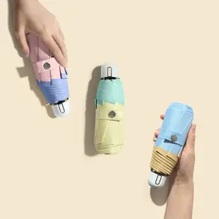 Korean Dual-use Sun Umbrella Women Pink White — feature 9