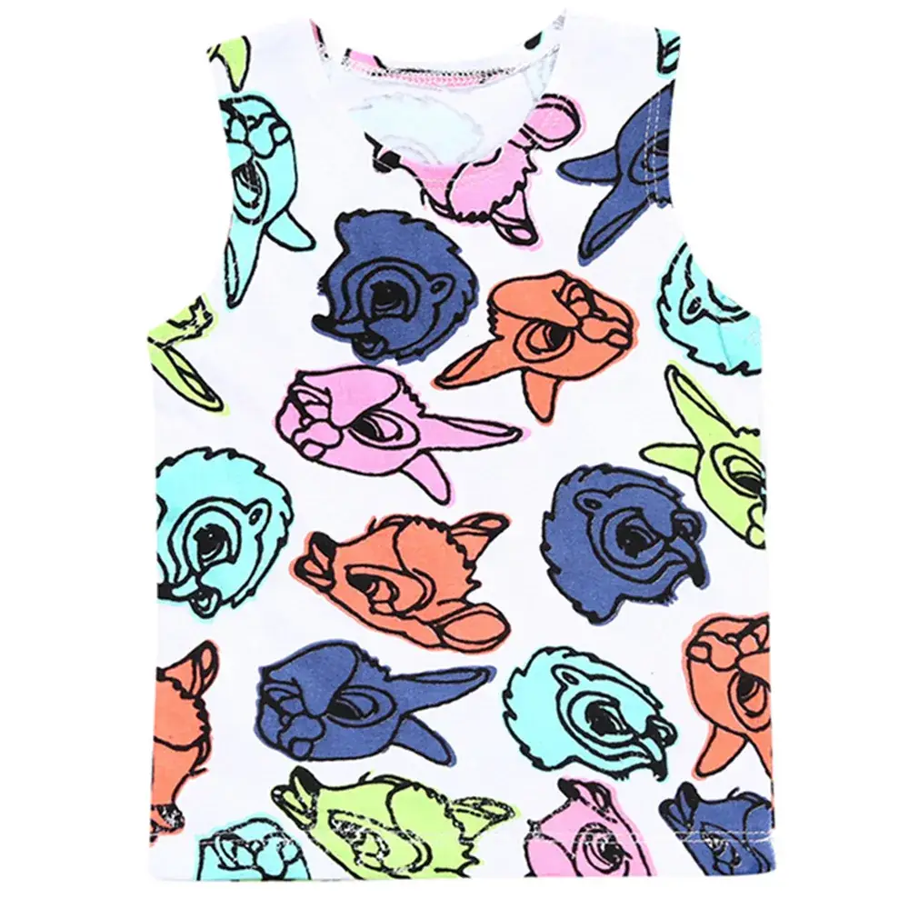 Cotton Printed T-Shirt for Boys Girls Summer - Image 4