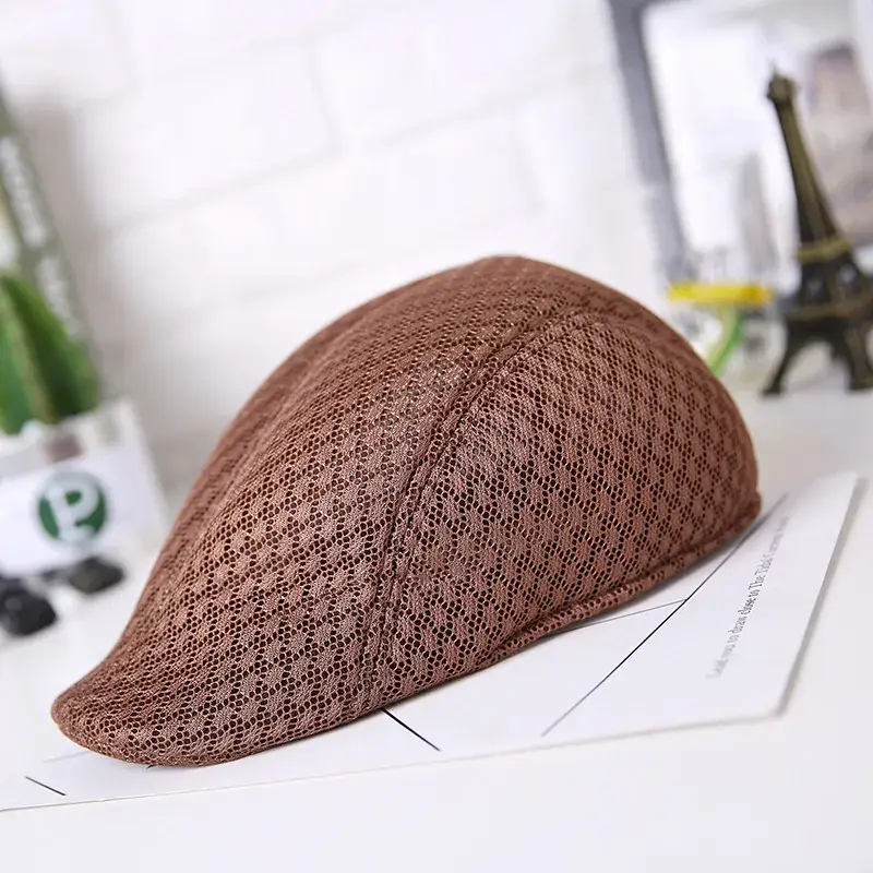 Men's Blue Mesh Hair Cap Wholesale Forward Cap