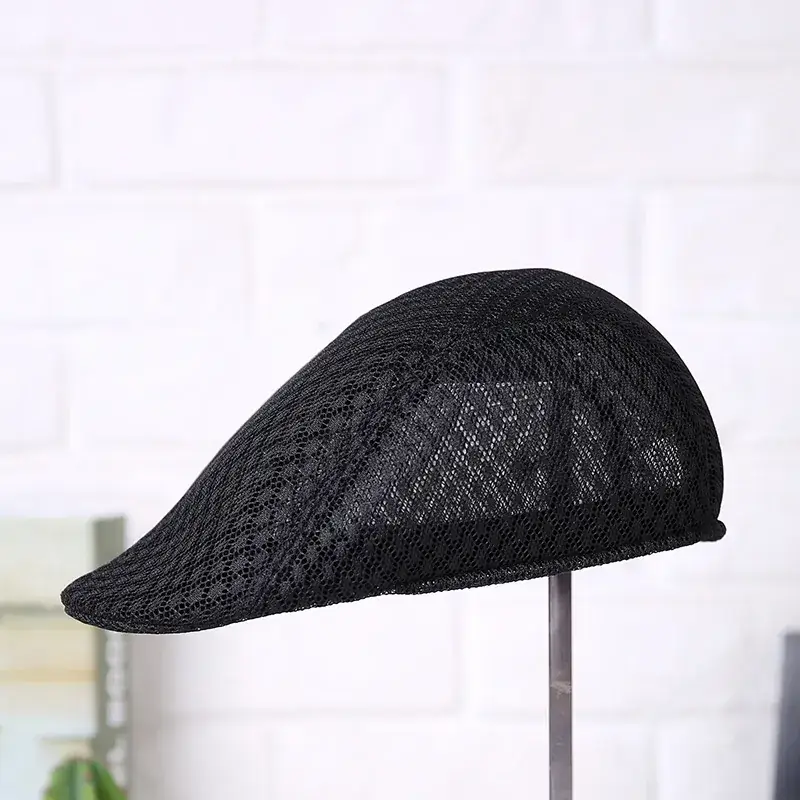 Men's Blue Mesh Hair Cap Wholesale Forward Cap
