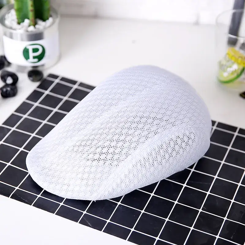 Men's Blue Mesh Hair Cap Wholesale Forward Cap