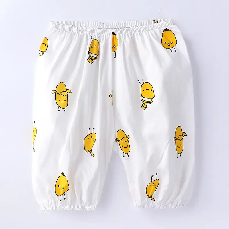 Baby Cotton Chicken Print Pajamas Set White - Image 6