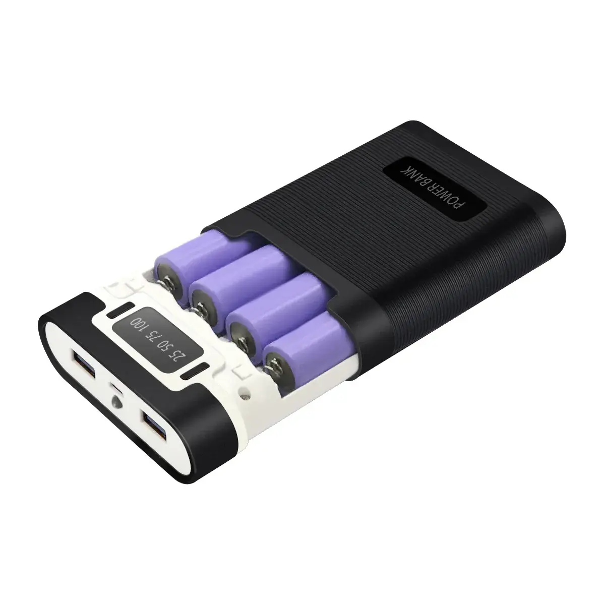 4-Cell 18650 Battery Power Bank with Solder-Free Reverse Protection - Image 15