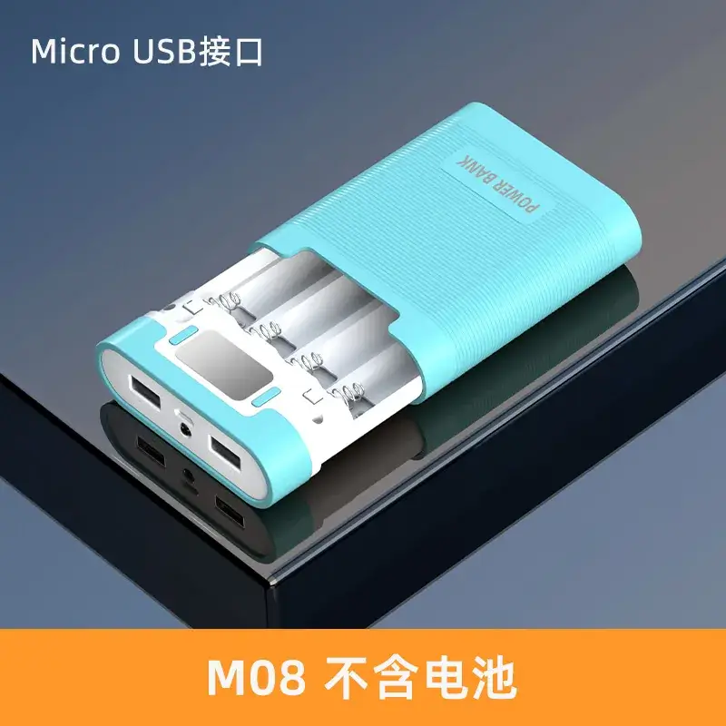 4-Cell 18650 Battery Power Bank with Solder-Free Reverse Protection - Image 8