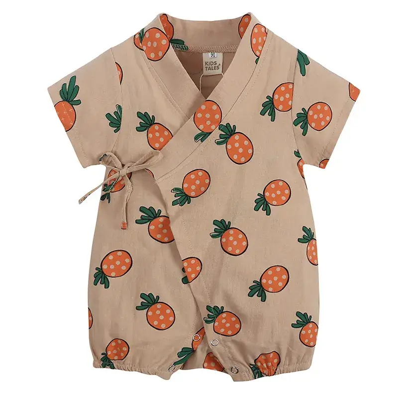 Baby Cartoon Printed Shorts Suit Spring Summer Newborn