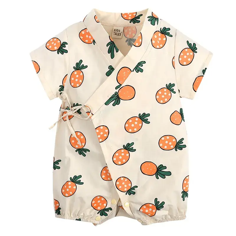 Baby Cartoon Printed Shorts Suit Spring Summer Newborn