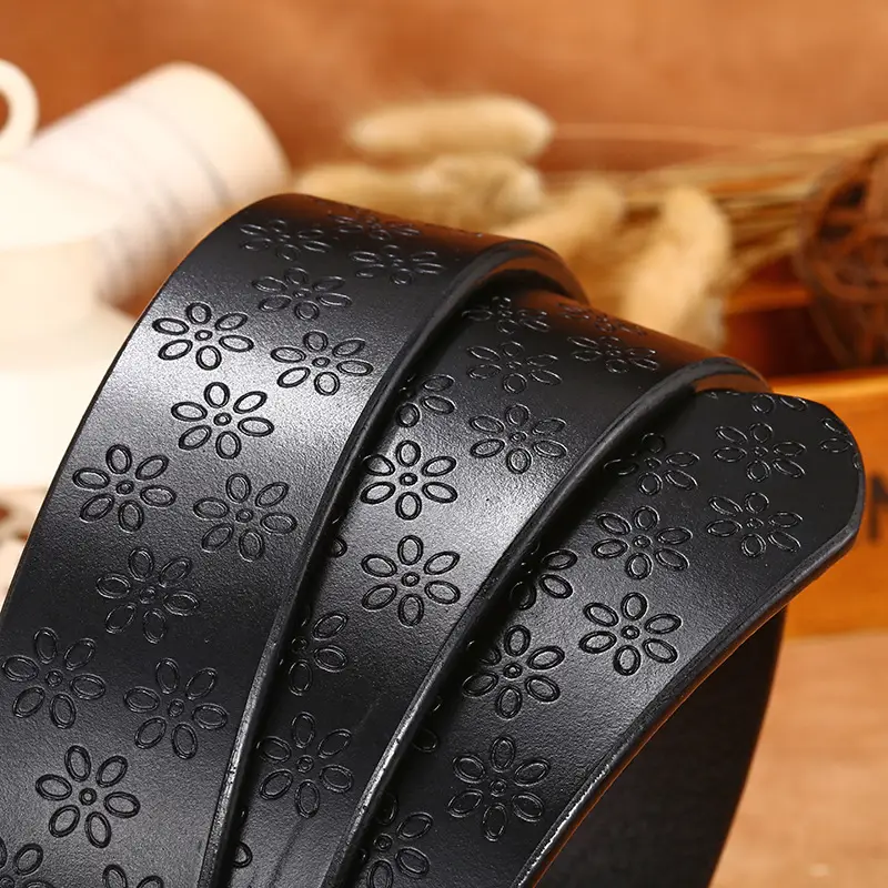 Japanese-Style Buckle Leather Belt for Women - Image 8
