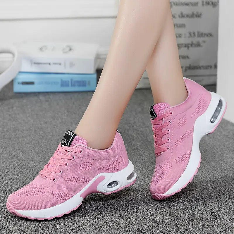 Cross-border Hot Sale Spring New Misty Netfly Weaving Women's Shoes Korean-style All-match Comfortable Casual Shoes Women's plus size sneaker - Image 11