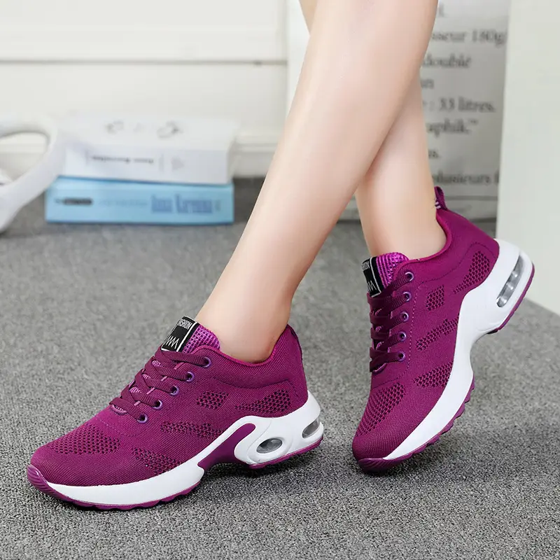 Cross-border Hot Sale Spring New Misty Netfly Weaving Women's Shoes Korean-style All-match Comfortable Casual Shoes Women's plus size sneaker - Image 13