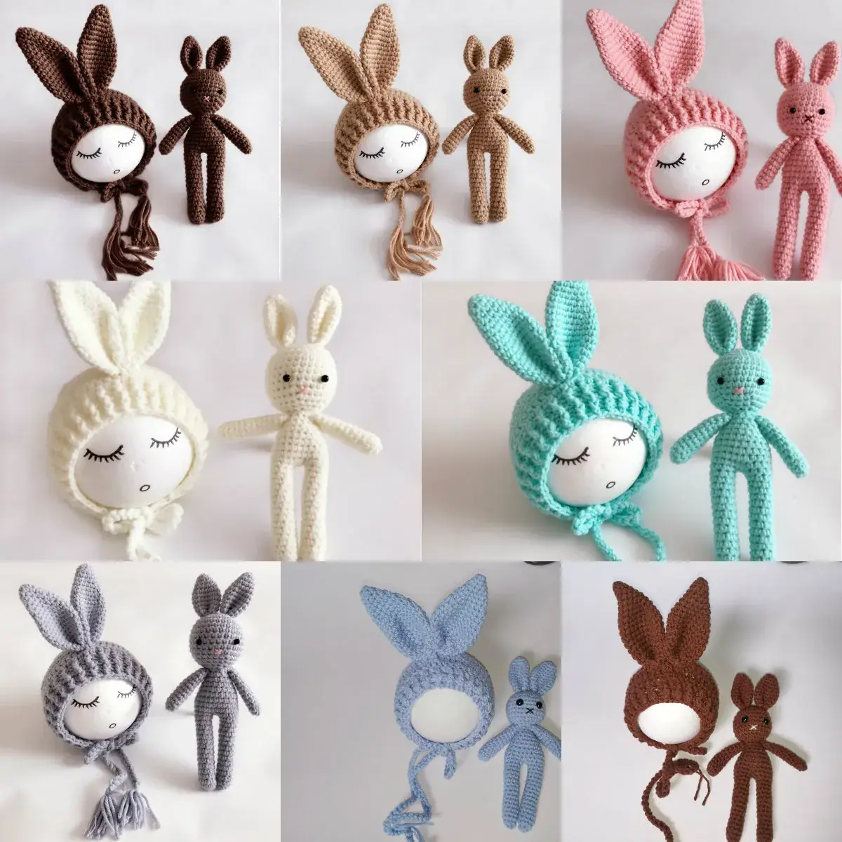 Pink Bunny Photo Set for Baby Dolls and Toys - Image 9