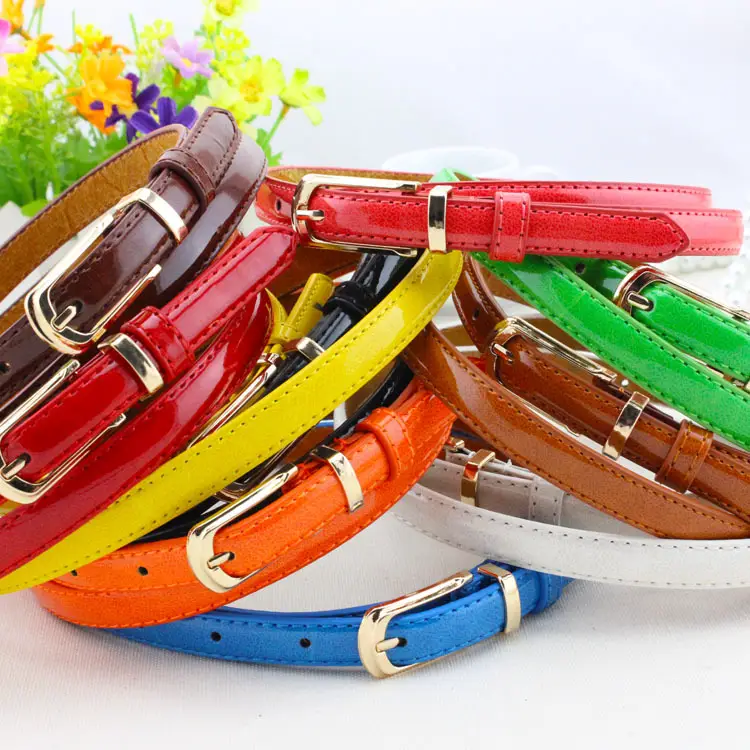 Korean Pin Buckle Belt Female Candy Color Hair Belt - Image 5