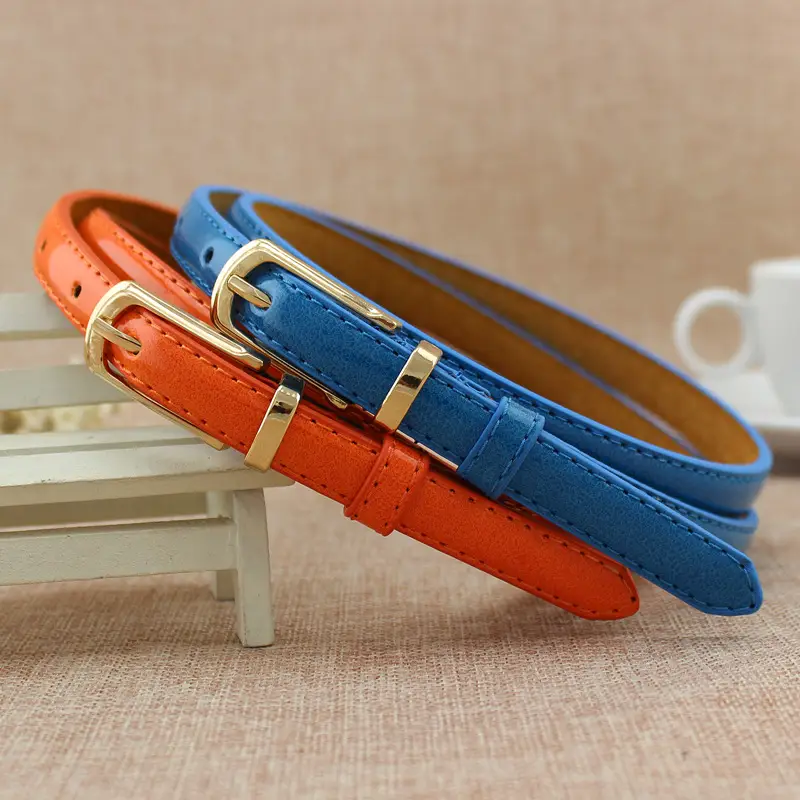 Korean Pin Buckle Belt Female Candy Color Hair Belt - Image 6