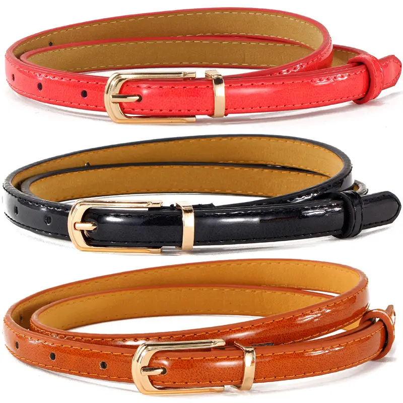 Korean Pin Buckle Belt Female Candy Color Hair Belt - Image 8