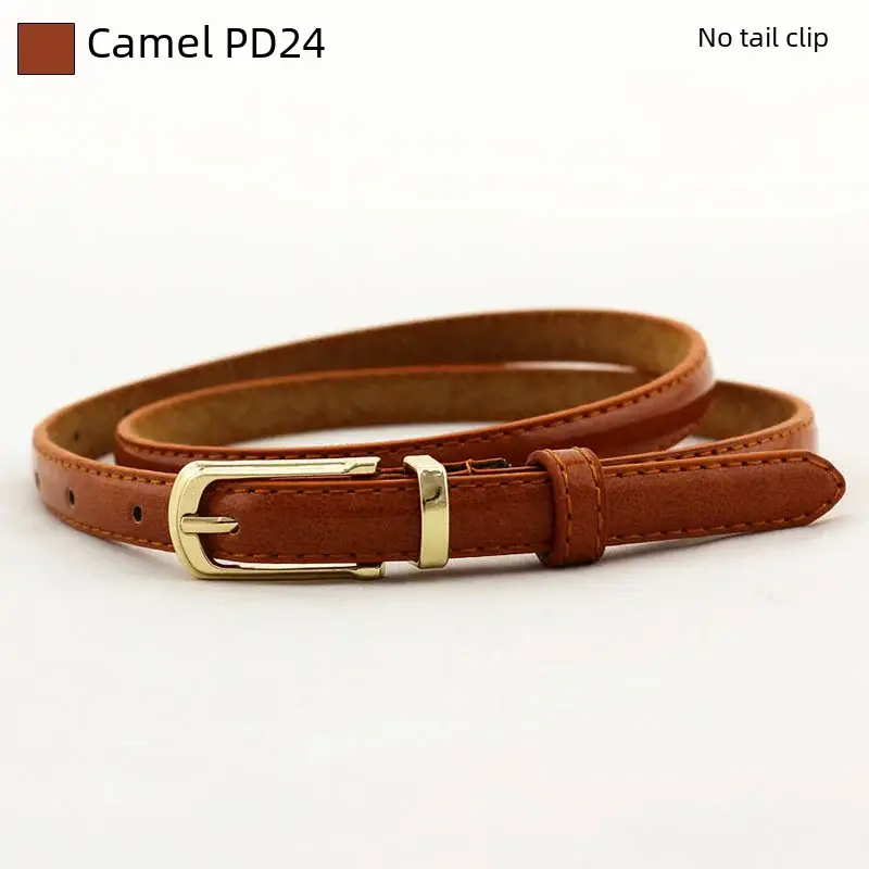 Korean Pin Buckle Belt Female Candy Color Hair Belt - Image 3