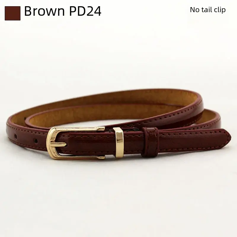 Korean Pin Buckle Belt Female Candy Color Hair Belt - Image 4