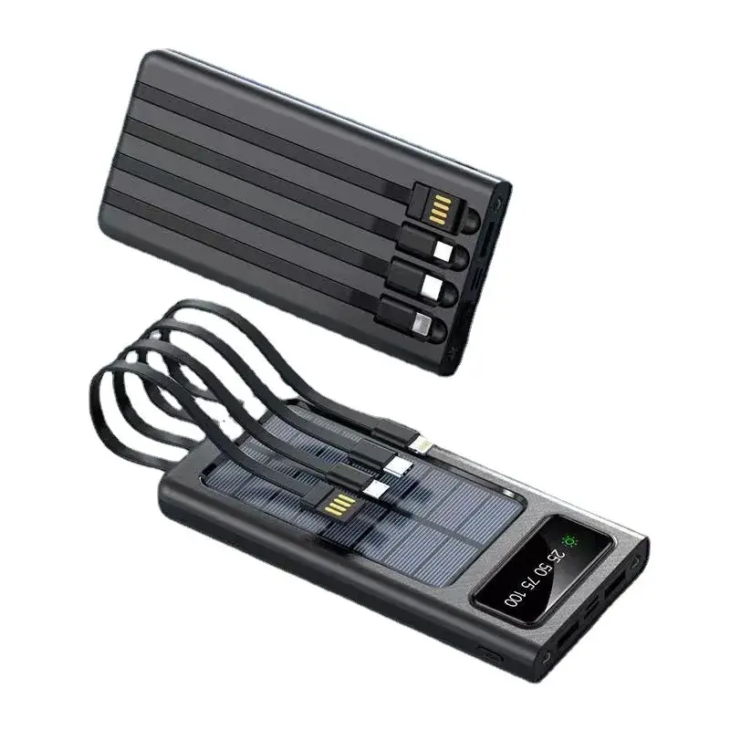 Solar Power Bank 20000mAh with Print Mobile Power Supply - Image 7